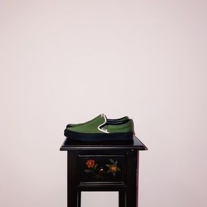 Custom Vans slip-ons